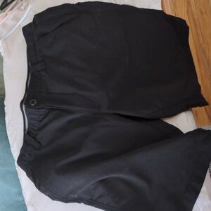 Under Armour Men's Black Flat Front Shorts